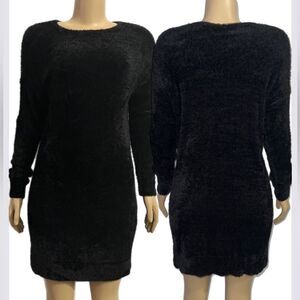 BCBGeneration
New Black Fluffy Cozy sweater dress Xsmall